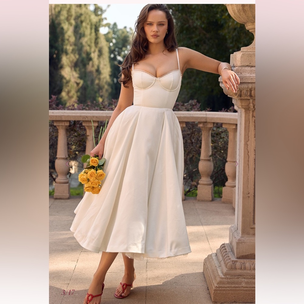 Mademoiselle House of CB White Dress